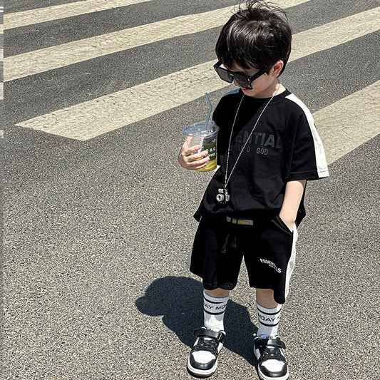 New style summer clothes boy's clothing set